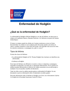 Enfermedad de Hodgkin - American Cancer Society