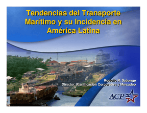 Tendencias del Transporte Marítimo y su Incidencia en América
