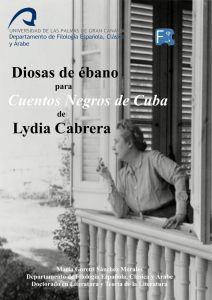 Diosas de ébano para cuentos negros de Cuba de Lydia