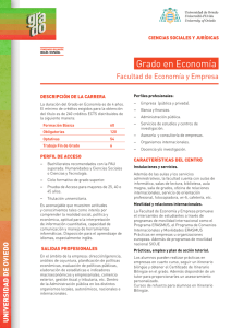 Grado en Economía - Universidad de Oviedo