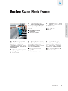 Roxtec Swan Neck frame