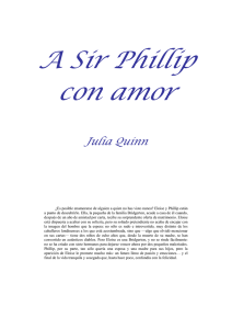 A Sir Phillip con amor