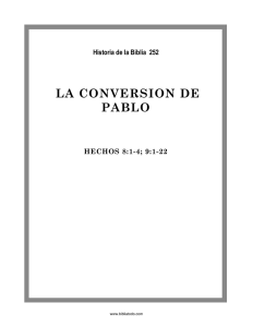 252. la conversion de pablo