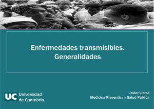 Enfermedades transmisibles. Generalidades