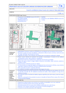 Zona de la plaza Carlos Trías Bertrán (2 Mbytes pdf)