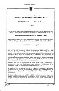 Page 1 República de Colombia Ministerio de Minas y Energía