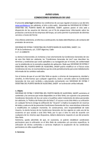 aviso legal - Sociedad de Estiba del Puerto de Algeciras