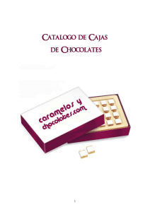 Catalogo de Cajas de Chocolates