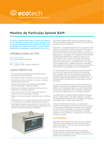 Monitor de Partículas Spirant BAM