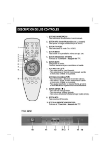 descripción de los controles