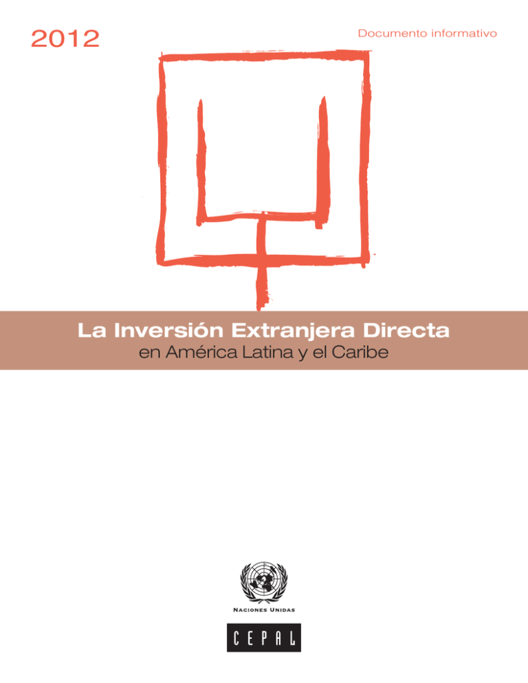 LA INVERSIÓN EXTRANJERA DIRECTA EN AMÉRICA LATINA Y