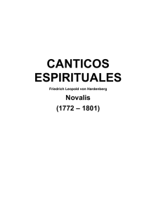 Novalis, CANTICOS ESPIRITUALES