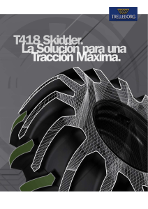 T418 Skidder. La Solución para una Tracción Máxima.