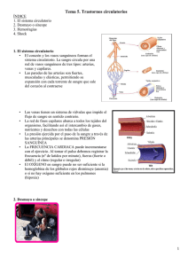 Tema 5. Trastornos circulatorios