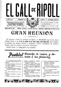 El Gall de Ripoll 19171103 - Arxiu Comarcal del Ripollès