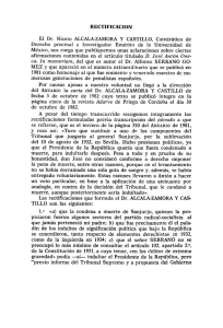 RECTIFICACION El Dr. Niceto ALCALA