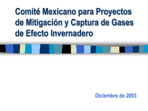 Comité Mexicano para la Mitigación y Captura de Gases de Efecto
