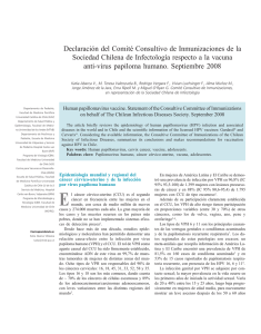 Declaración del Comité Consultivo de Inmunizaciones de la