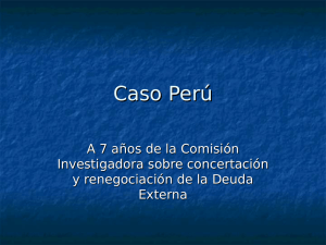 Caso Perú