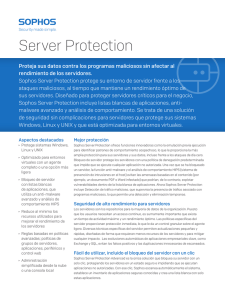 Protección de servidores