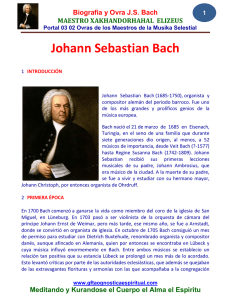 Johann Sebastian Bach - Gran Fratervidad Tao Gnóstica Espiritual