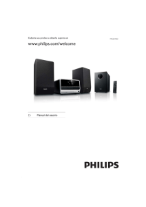 www.philips.com/welcome