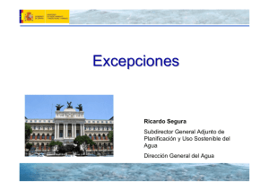 Enfoque aplicado en las cuencas intercomunitarias españolas