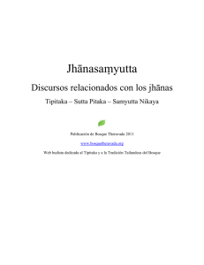 Jhānasaṃyutta - Bosque Theravada