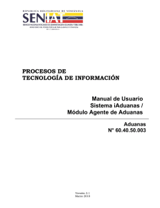 PROCESOS DE TECNOLOGÍA DE INFORMACIÓN Manual
