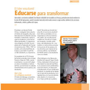 Educarse para transformar