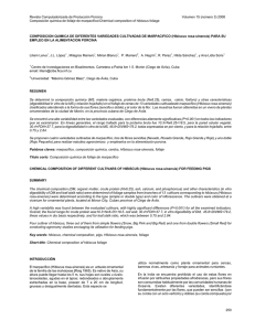 (número 3) 2008 Composición química de follaje de marpacífico