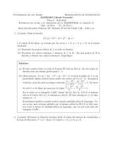 Solución Tarea 2 - Departamento de Matemáticas