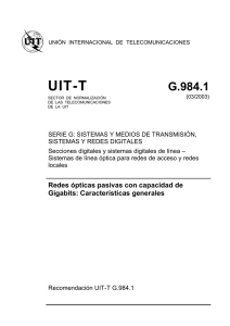 UIT-T G.984.1