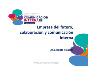 Empresa del futuro, colaboración y comunicación interna