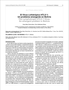 El Virus Linfotrópico HTLV-1