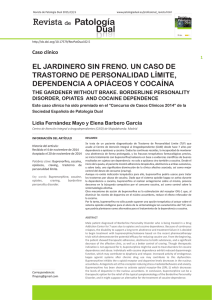 Texto completo PDF - Sociedad Española de Patología Dual