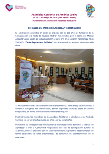 Asamblea Conjunta de América Latina