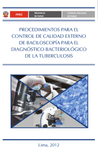 Baciloscopia OK.indd - Instituto Nacional de Salud