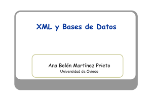 XML y Bases de Datos - Universidad de Oviedo