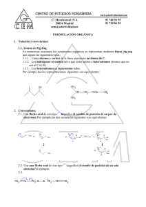 Formulación organica - Centro de Estudios Mirasierra