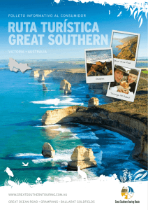 GREAT SOUTHERN Ruta tuRística - Great Southern Touring Route