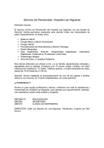 informacion pensionado - Hospital Las Higueras, Talcahuano