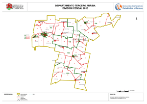 Tercero Arriba - division censal - 2010 - PDF