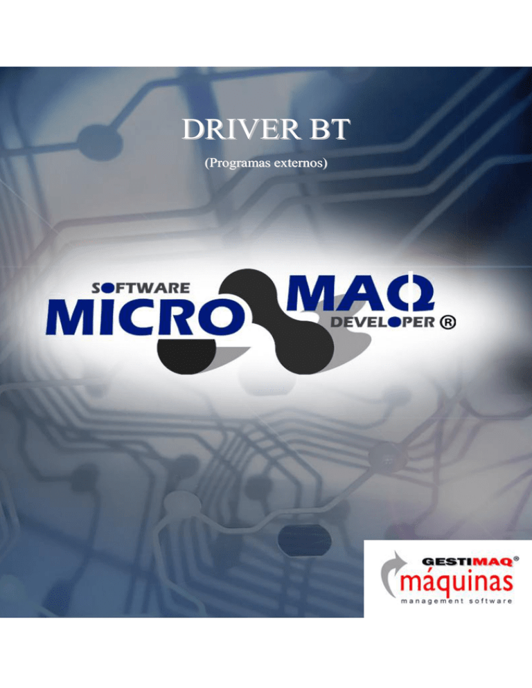 gestimaq bt-driver
