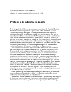 Prólogo a la edición en inglés - economía mexicana Nueva Época