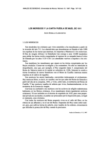 LOS MORISCOS Y LA CARTA PUEBLA DE MUEL DE 1611