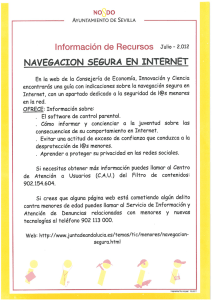 navegación segura en internet