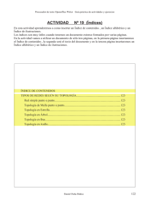 ACTIVIDAD Nº 19 (Índices)