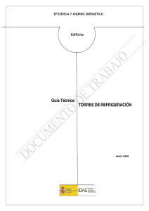 Guía Técnica TORRES DE REFRIGERACIÓN