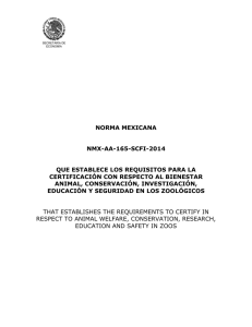 norma mexicana nmx-aa-165-scfi-2014 que establece los requisitos